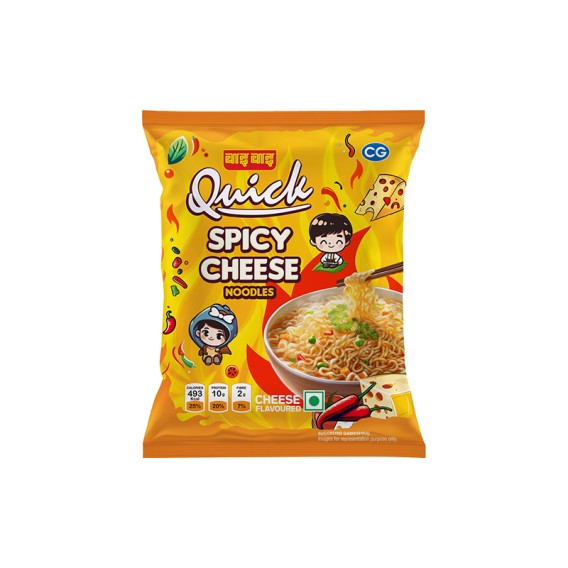 Wai Wai Quick Spicy Cheese Noodles