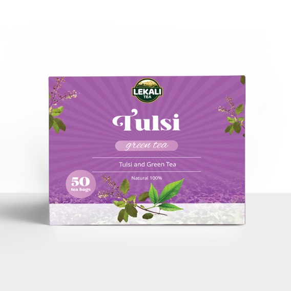 Organic Tulsi Green Tea Bags